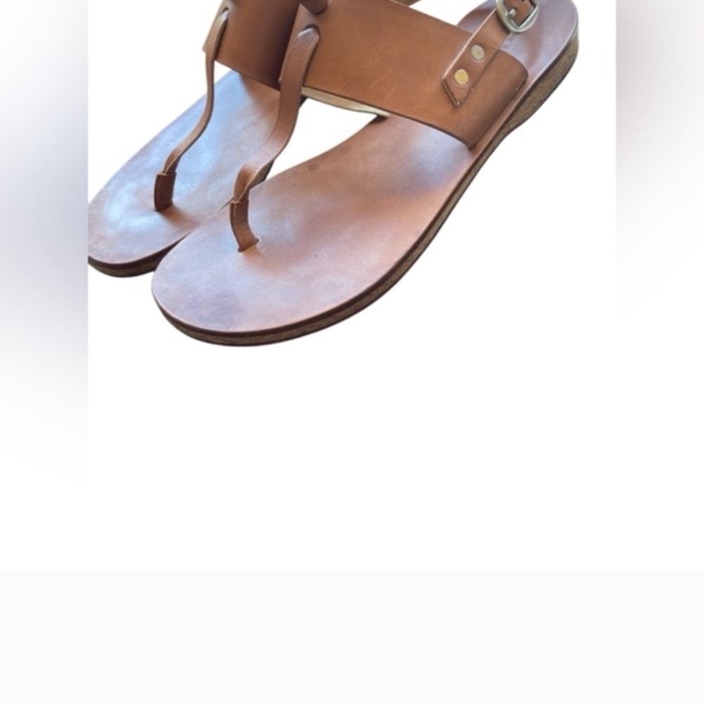 Rag & Bone Tan Leather Sandals